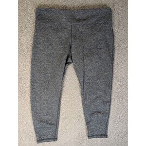 Athleta Altitude Pant Polartec Power Stretch Black Womens Size 3X Fleece Lined